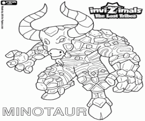 Colora Minotaur, Invizimals Le Tribù Scomparse