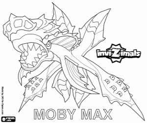 Colora Moby Max, un combattente Invizimals