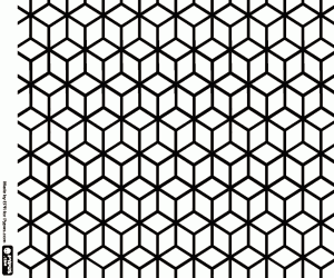 Colora Modello, cubi in vista isometrica