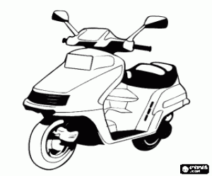 Colora Moto Scooter