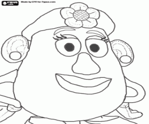 Colora Mrs Potato Head