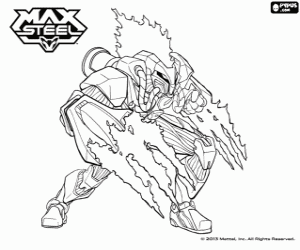 Colora Un mutante di Max Steel, ToxZon