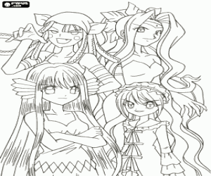 Colora Nemice delle Principesse sirene