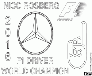 Colora Nico Rosberg, campione di F1 nel 2016