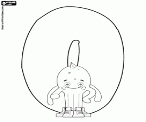 Colora Il numero zero e Pypus il polpo