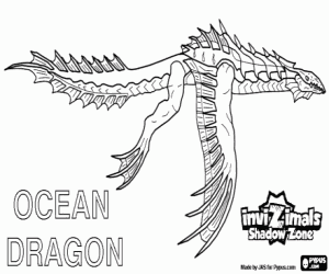Colora Ocean Dragon, Invizimals Le creature ombra