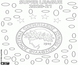 Colora Olympiakos, campione 2020-2021