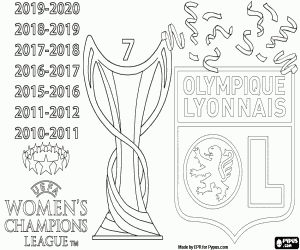 Colora Olympique Lione, campione Champions League