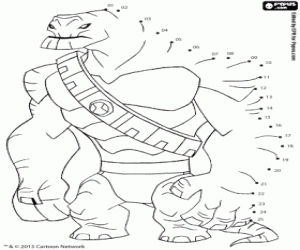 Colora Omosauro, punto per punto