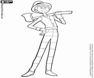 Colora Once-ler, un giovane boscaiolo