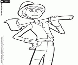 Colora Once-Ler con l'ascia, Lorax