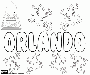 Colora Orlando, variante di Rolando