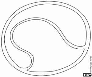 Colora Una palla per i giochi del gatto