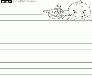 Colora Pallina di Natale e Pypus, la lettera