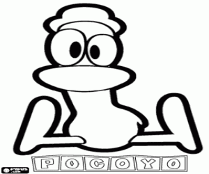 Colora Pato, amico de Pocoyo