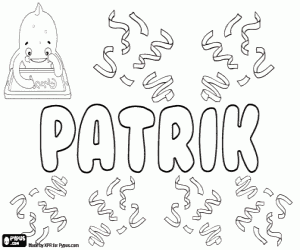 Colora Patrik, variante di Patrick