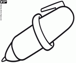 Colora Una penna per scrivere