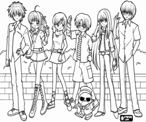 Colora Personaggi di Mermaid Melody