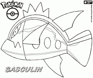 Colora Un pesce di Pokemon, Basculin