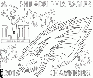 Colora Philadelphia Eagles Super Bowl 2018