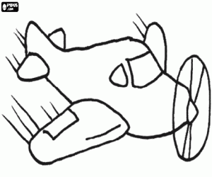 Colora Piccolo aereo elica