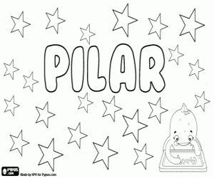Colora Pilar, un nome spagnolo