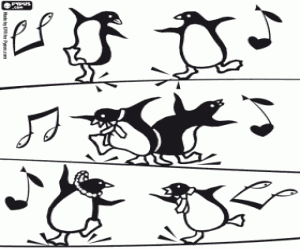 Colora Pinguini ballerini Happy Feet