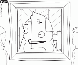 Colora Una pittura astratta di Pypus