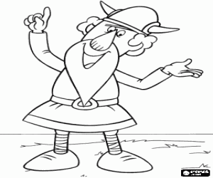 Colora Il più vecchio vichingo Urobe