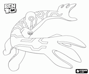 Colora PlusUltra, alien de Ben 10