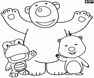 Colora Poby, Crong e Loopy