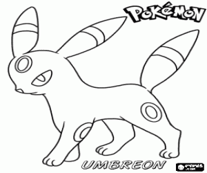 Colora Il Pokemon Umbreon
