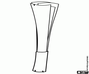 Colora Un porro, una pianta coltivata