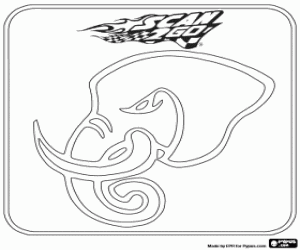 Colora Il potere dell'elefante, Scan2Go