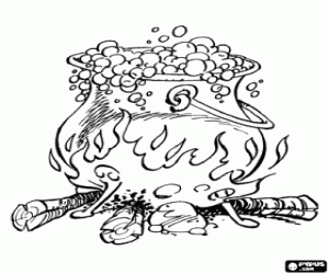 Colora La pozione magica da Asterix