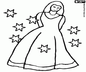 Colora Una principessa tra le stelle