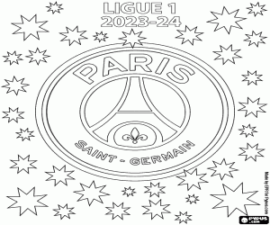 Colora PSG, campione della Ligue 1 2023-2024