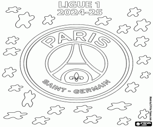 Colora PSG, campione della Ligue 1 2024-2025