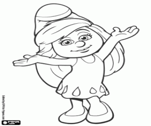 Colora Puffetta è rapita da Gargamella