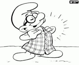 Colora Il Puffo più intelligente