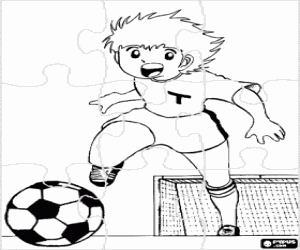 Colora Puzzle dell'anime Captain Tsubasa
