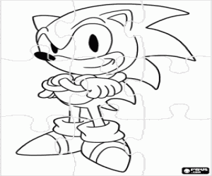 Colora Puzzle di Sonic The Hedgehog