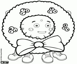 Colora Pypus e una corona di Natale