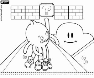 Colora Pypus in un video gioco