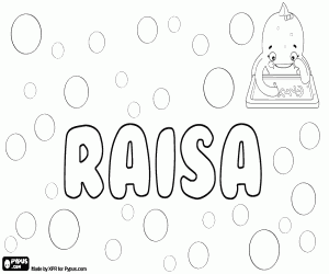 Colora Raisa, nome con origini diverse