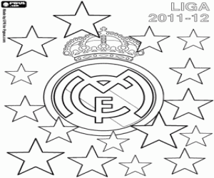 Colora Real Madrid, campione 2011-2012