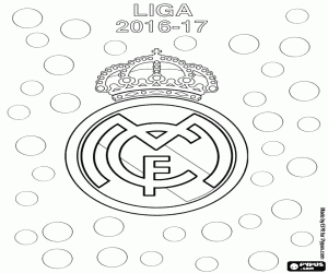 Colora Real Madrid, campione 2016-2017