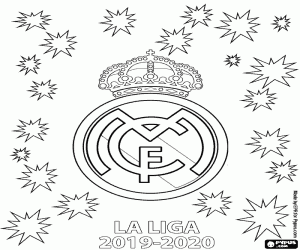 Colora Real Madrid, campione 2019-2020