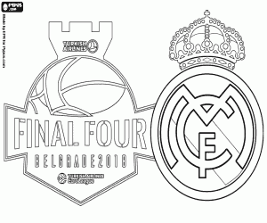 Colora Real Madrid, campione di Eurolega 2018