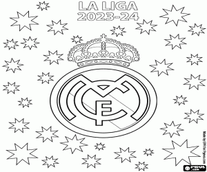 Colora Real Madrid, campione della Liga 2023-24